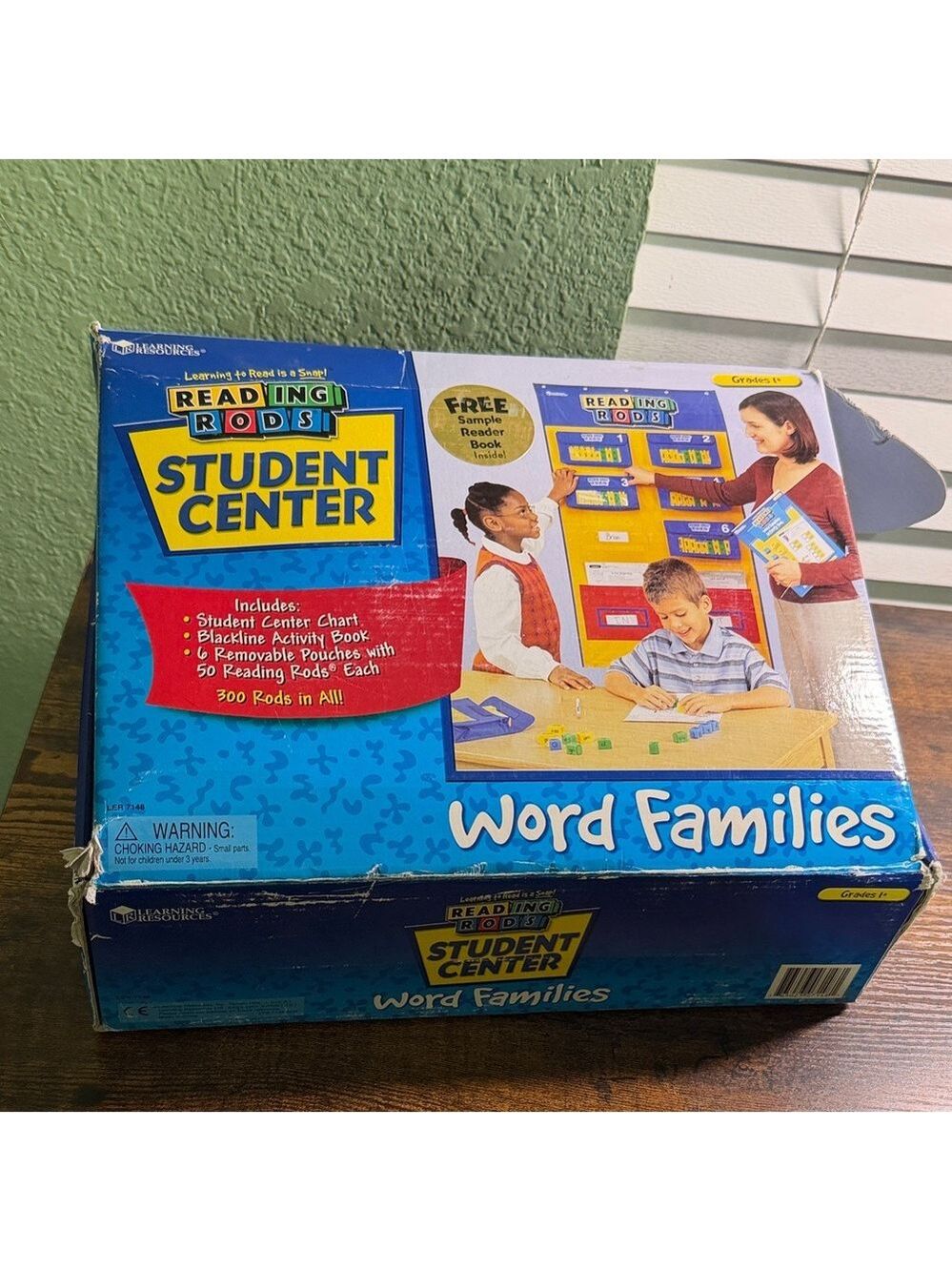 Reading Rods Student Center Word Families Set